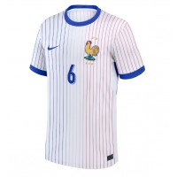 Camiseta Francia Eduardo Camavinga #6 Visitante Equipación Eurocopa 2024 manga corta